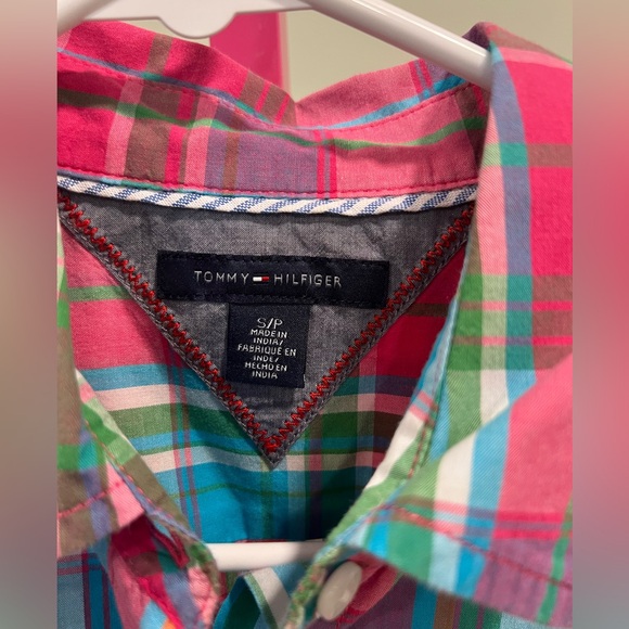 Tommy Hilfiger Multicolor Plaid Button Down Shirt - Picture 2 of 3